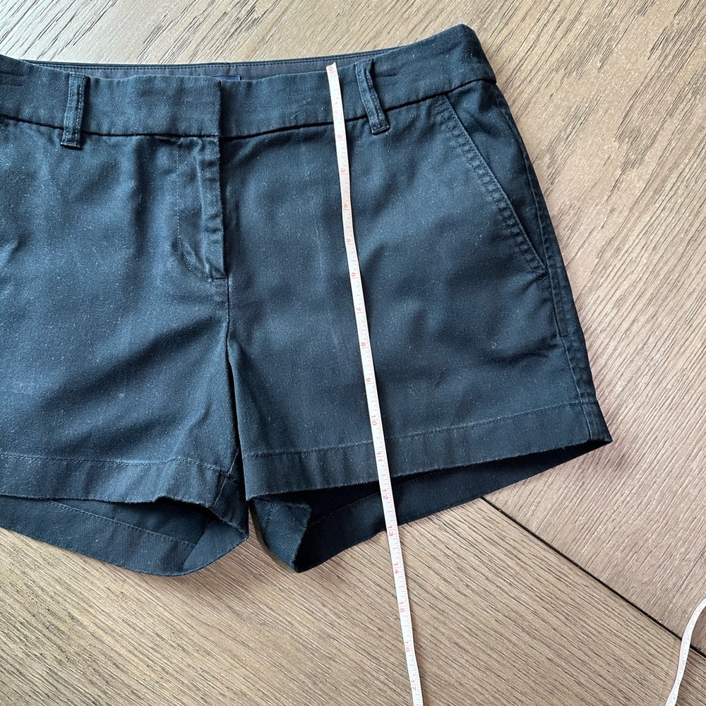 J. Crew Black Chino Shorts Size 4 - Picture 10 of 10